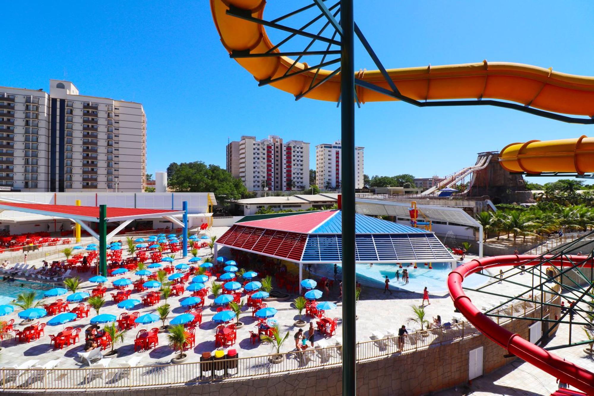 Spazzio Diroma Com Acesso Ao Acqua Park, Splash E Slide Caldas Novas Bagian luar foto